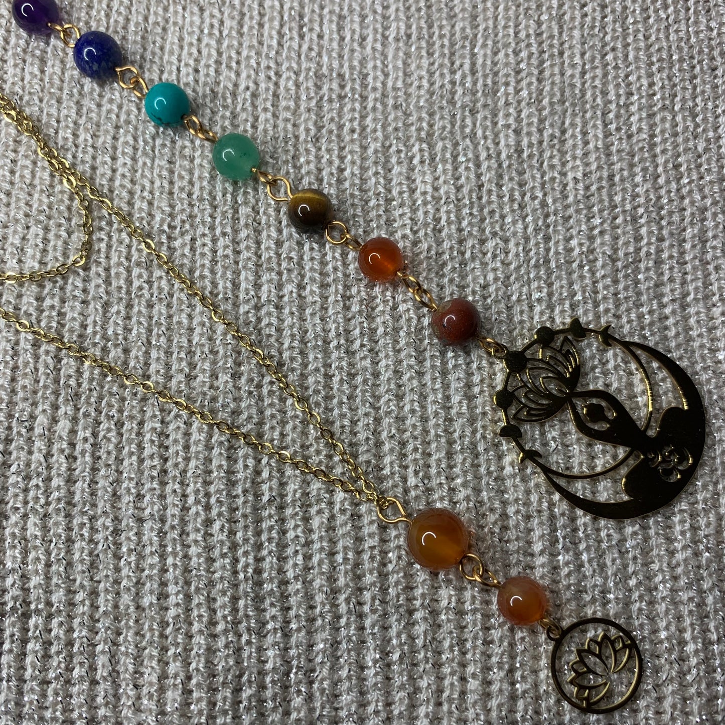 Collier de dos « Méditation »