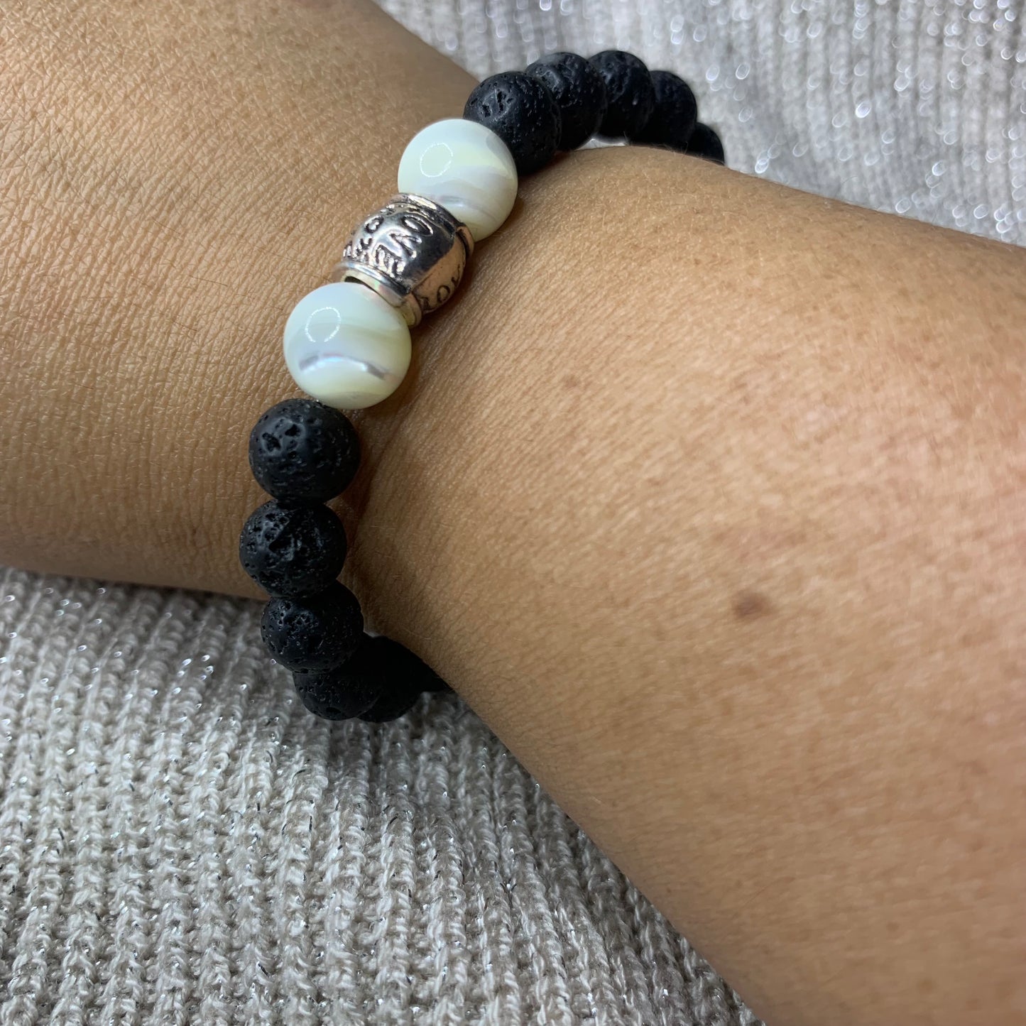 Bracelet « Ancrage nacré »