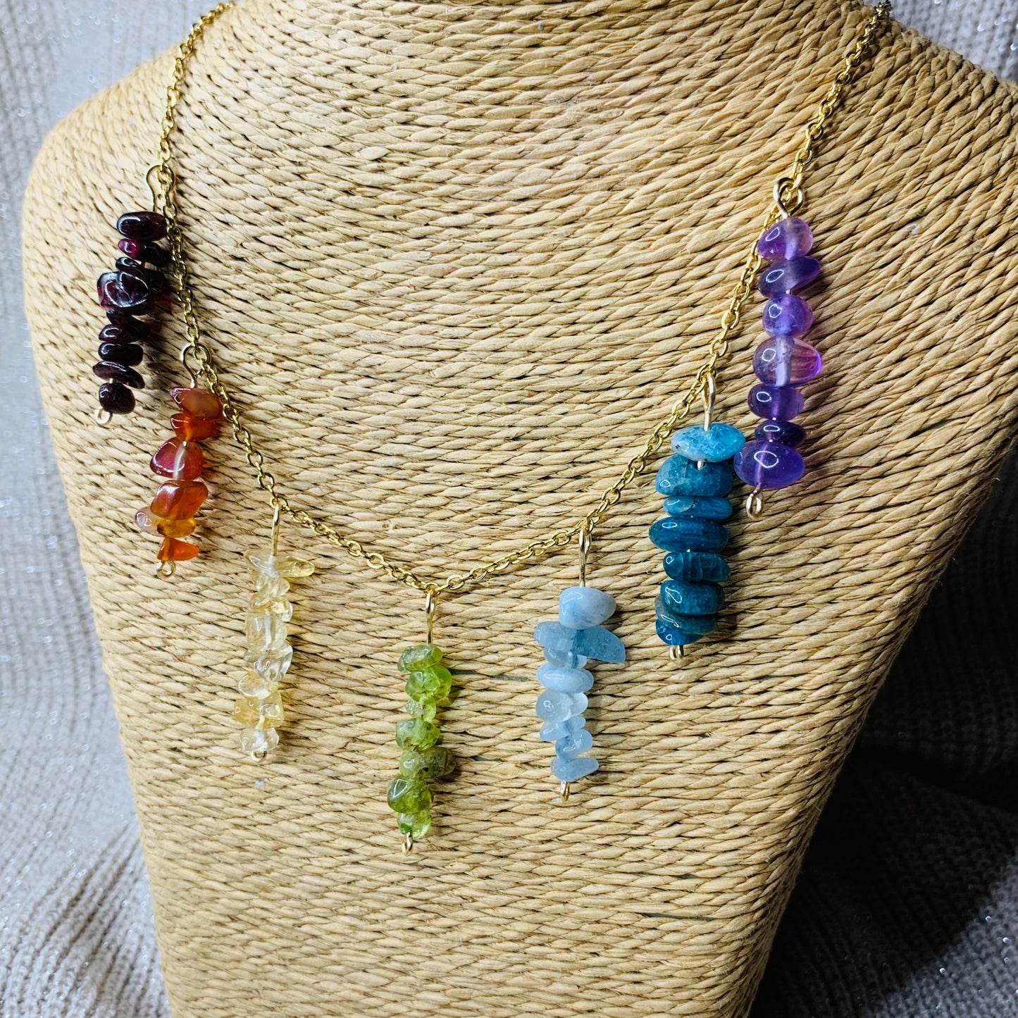 Collier Connexion 7 chakras