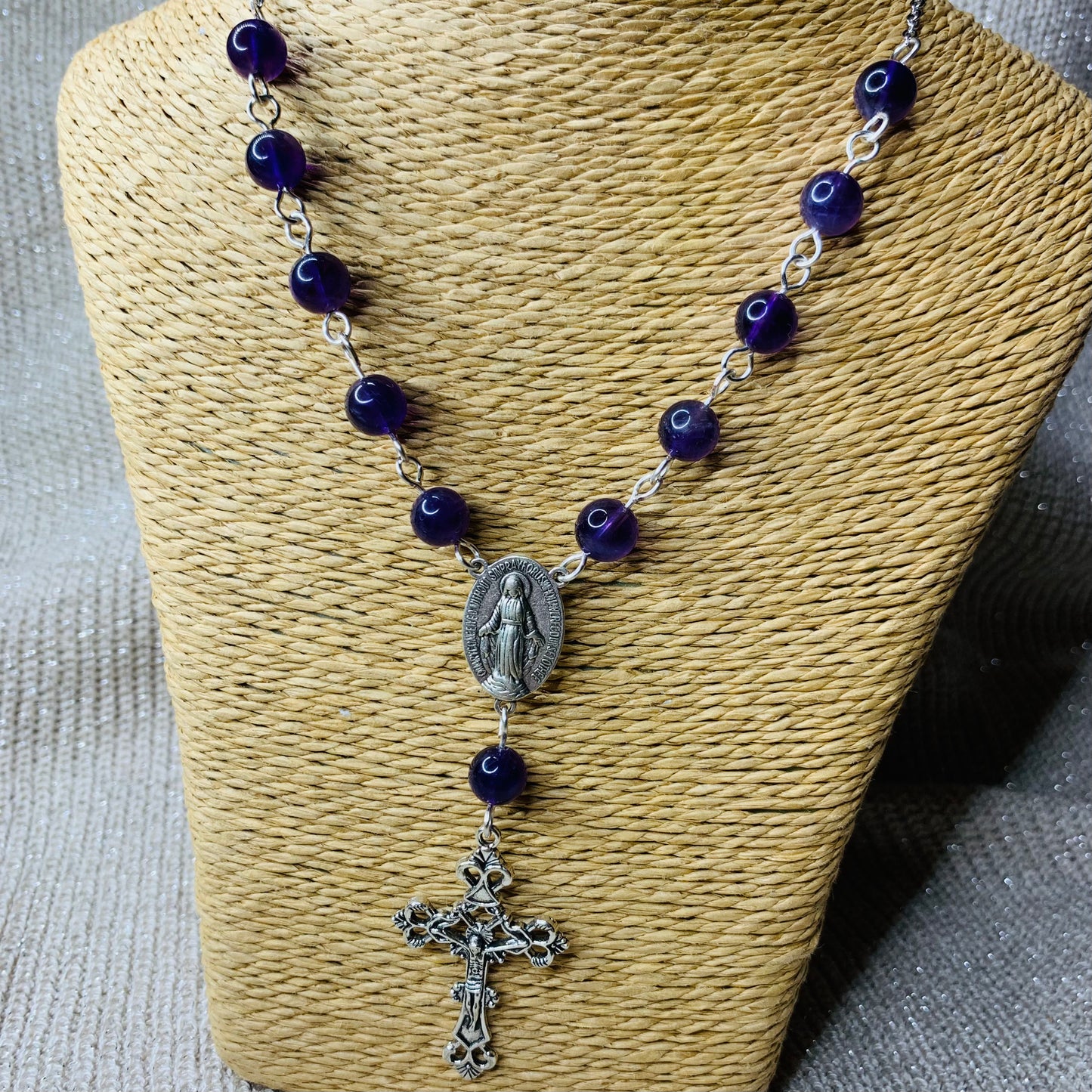 Collier Dizainier en Améthyste