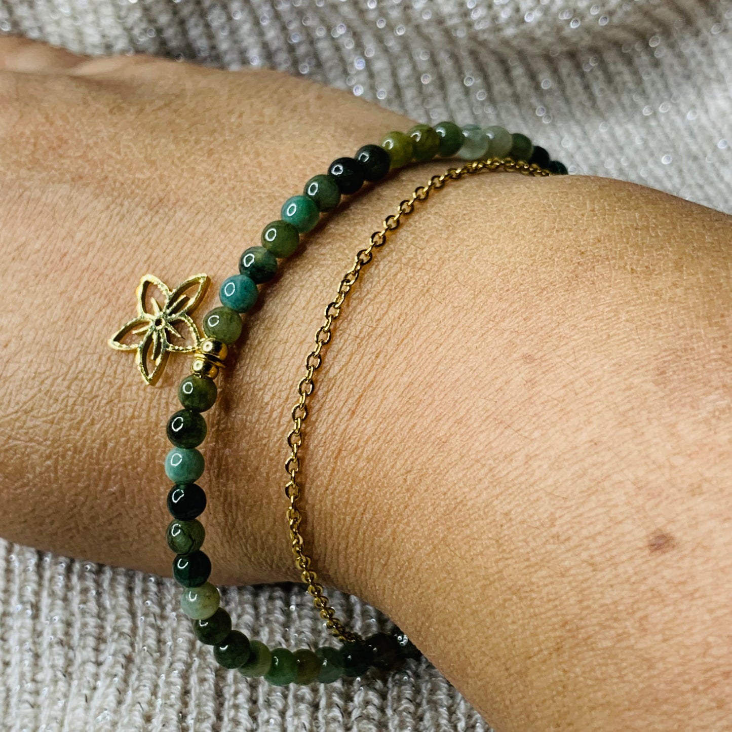 Bracelet « Coeur de Jade »