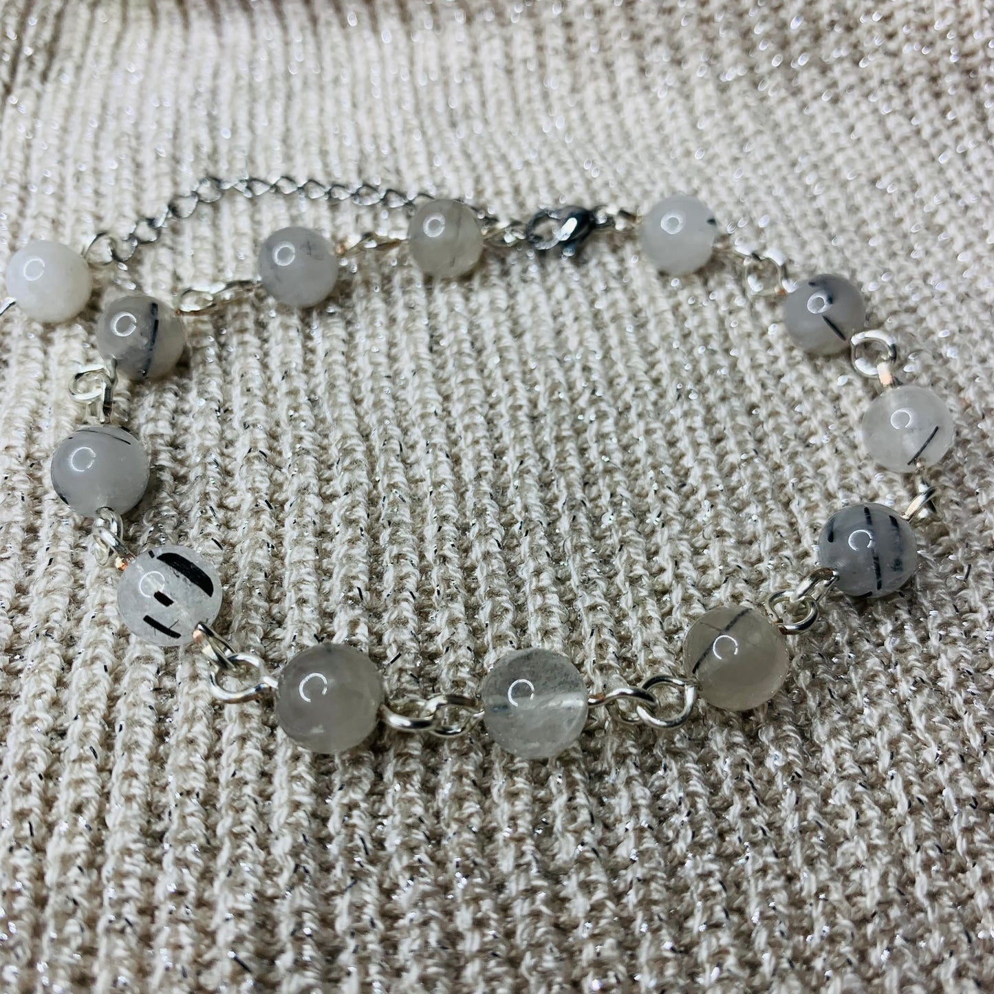 Bracelet « Aura cristalline »