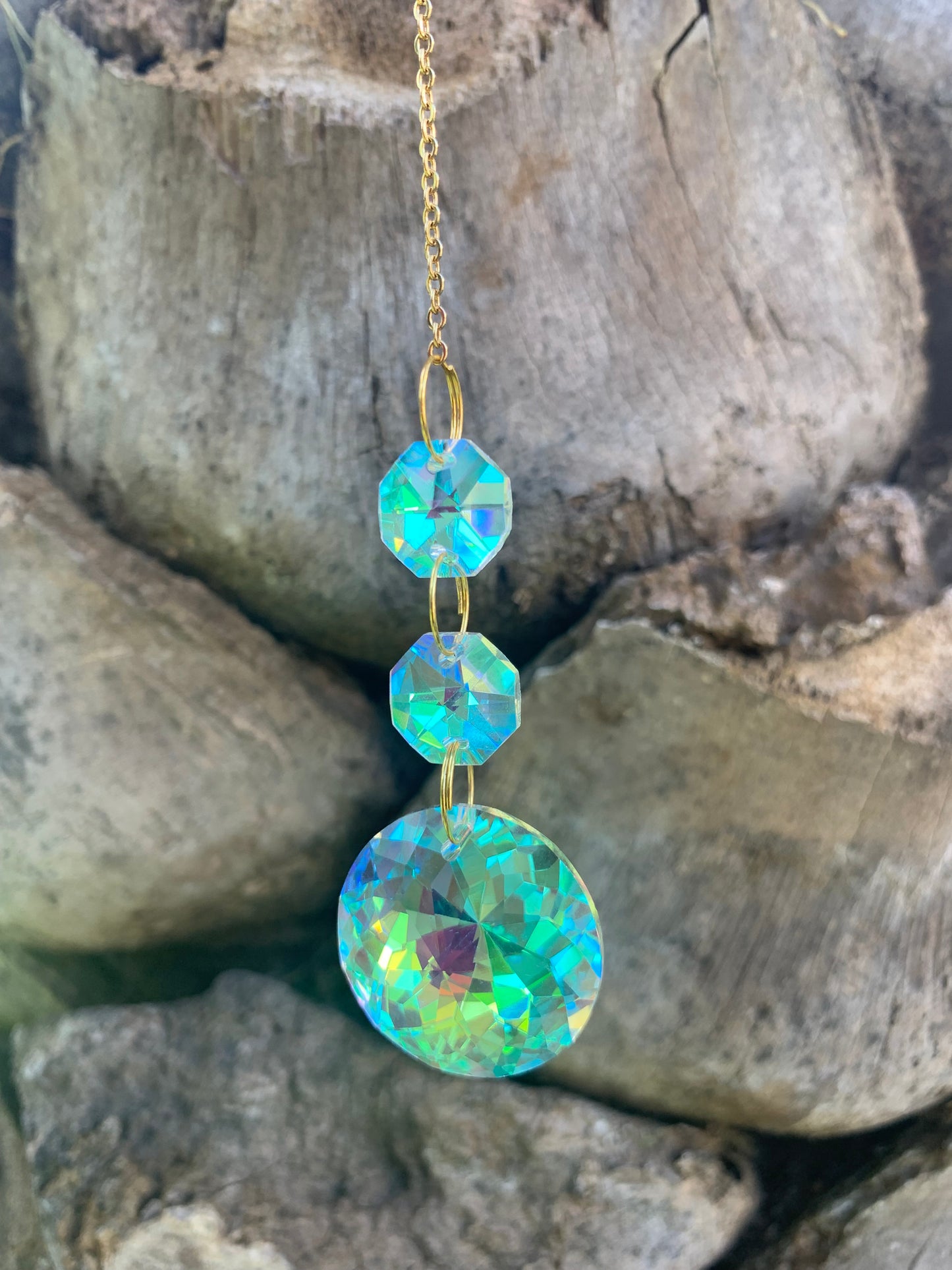 Attrape-soleil Ohm Cristal bleu clair