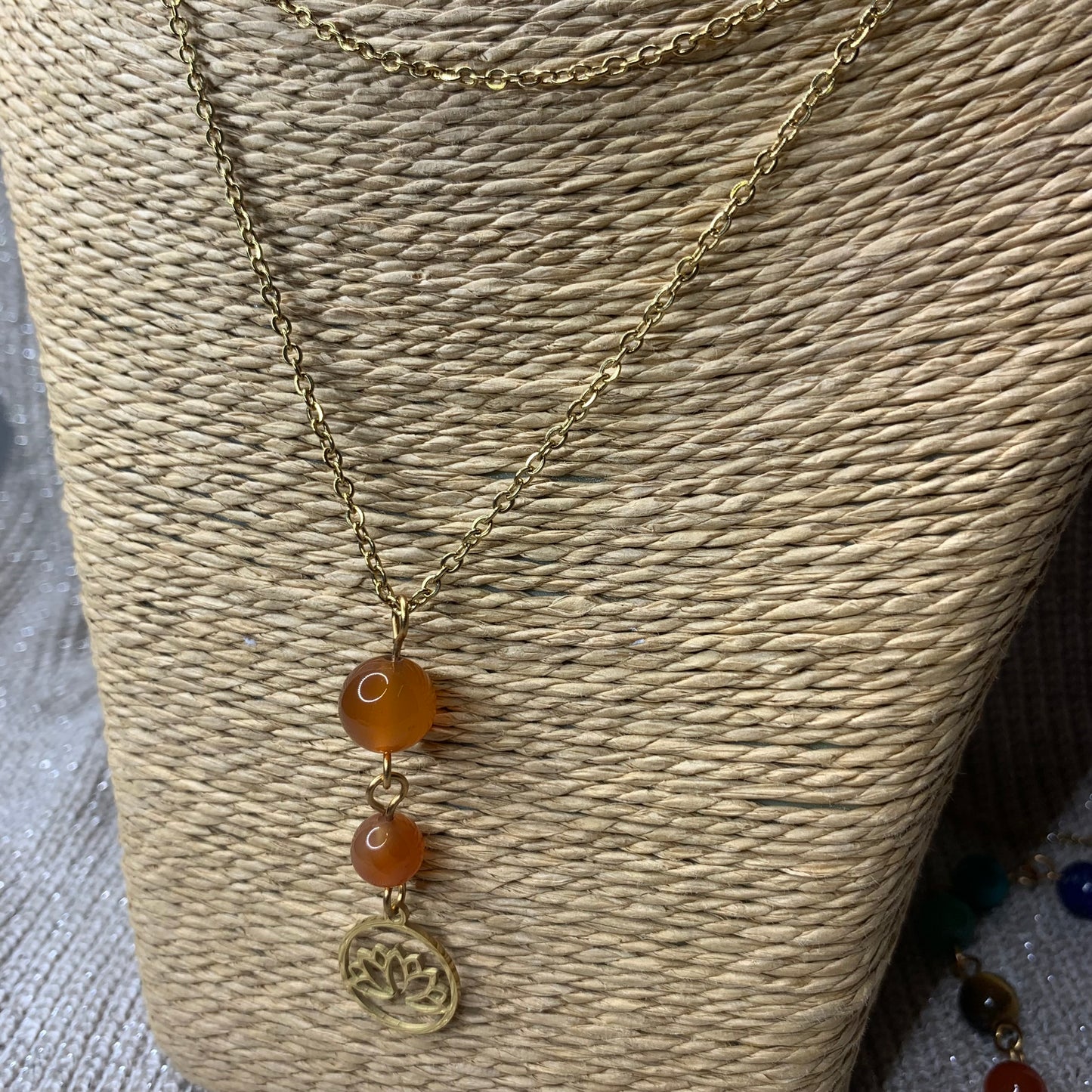 Collier de dos « Méditation »