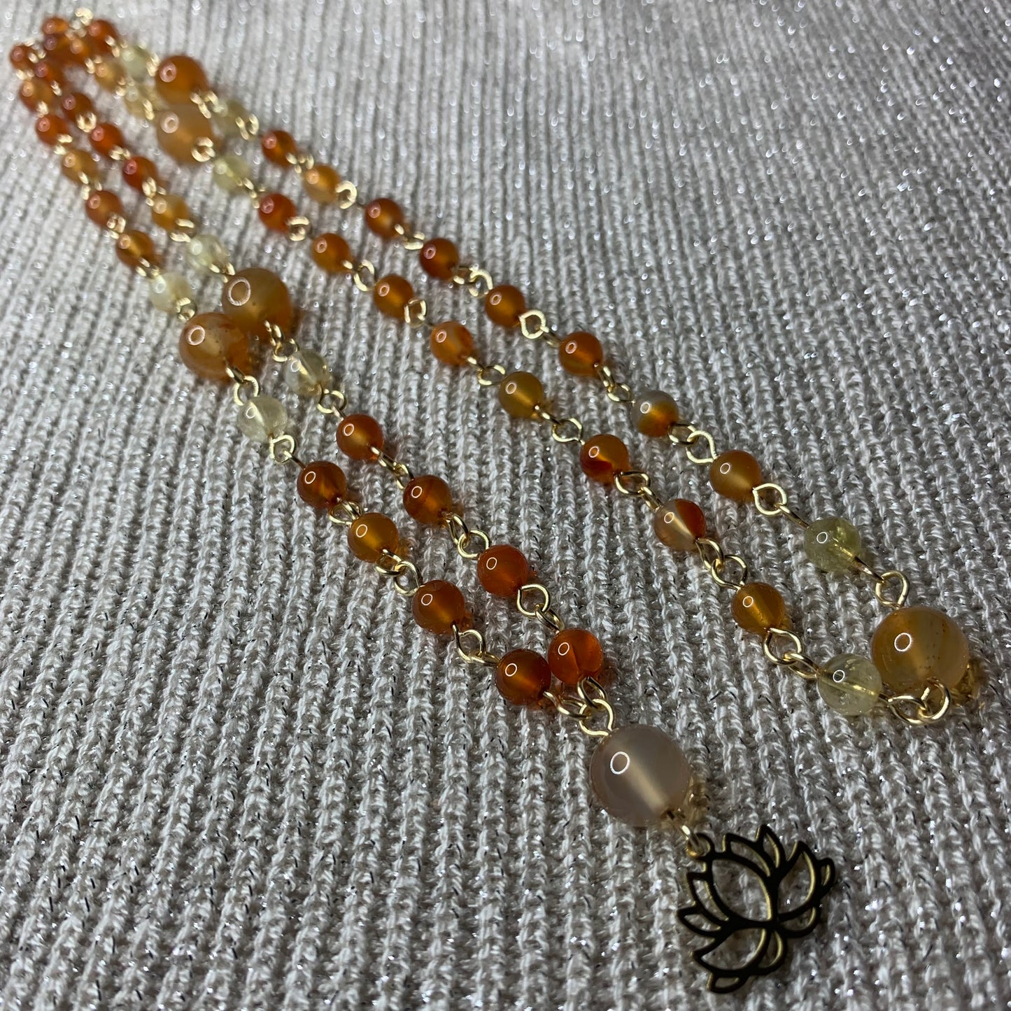 Sautoir « Feu de Joie »