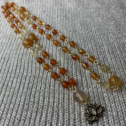 Sautoir « Feu de Joie »