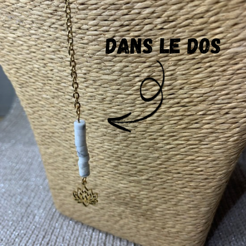 Collier de dos « Sérénité »