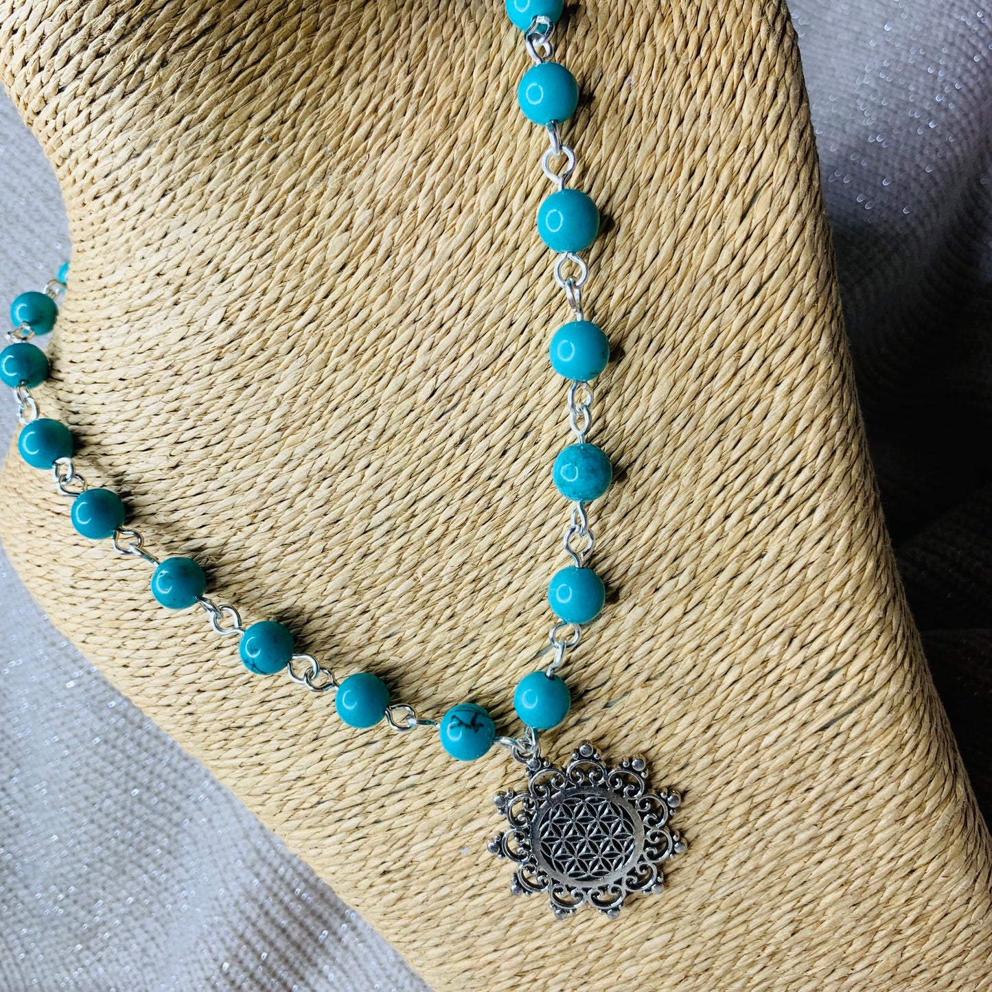 Parure « Turquoise sacrée »