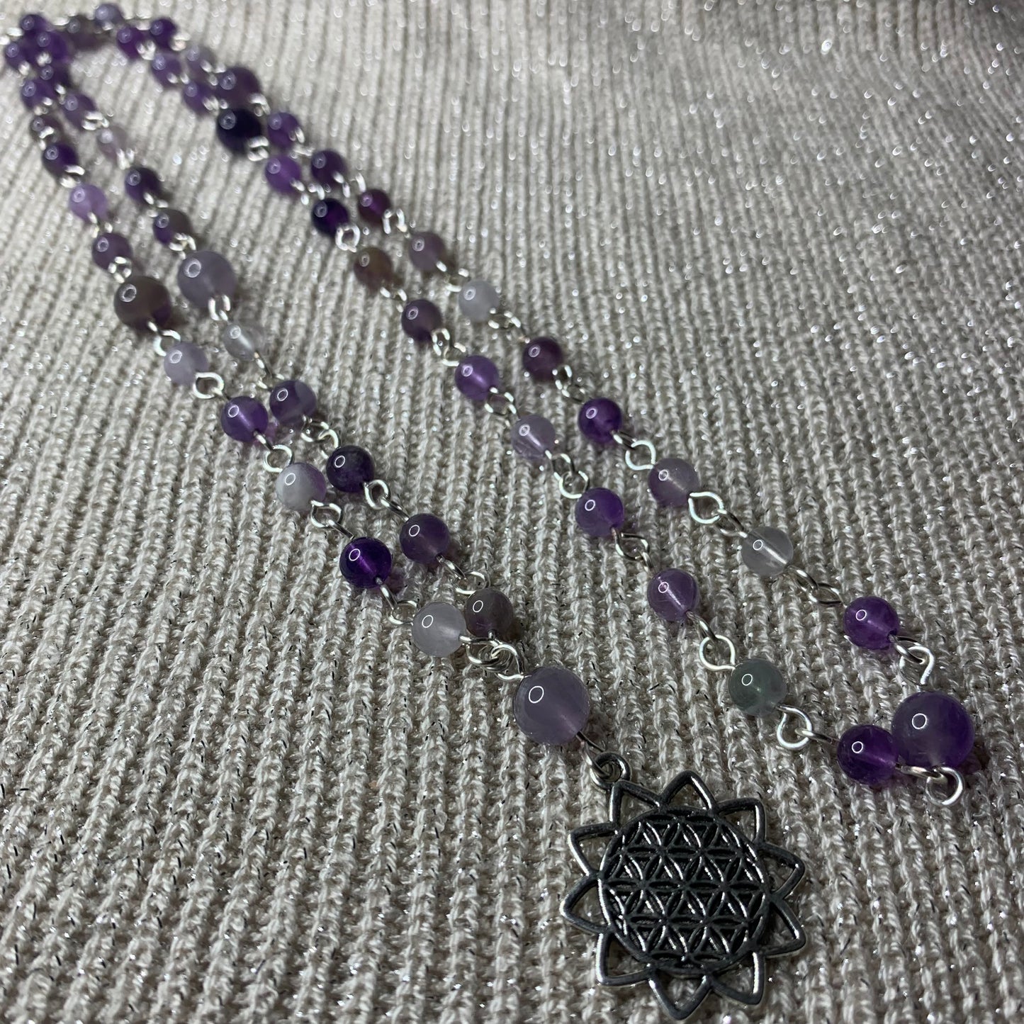 Sautoir « Voile d'Intuition »