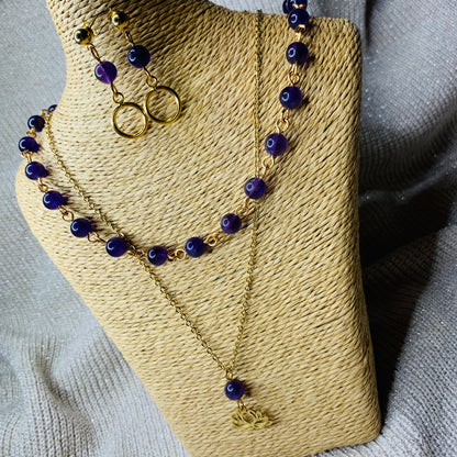 Parure « Esprit du Lotus »