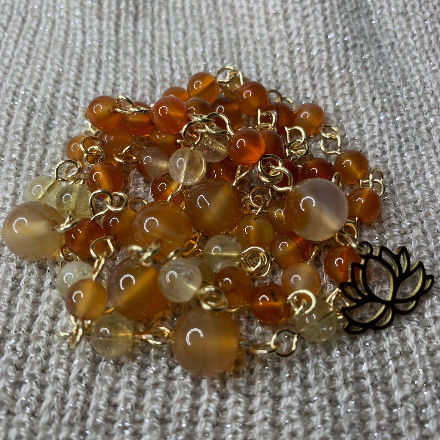 Sautoir « Feu de Joie »