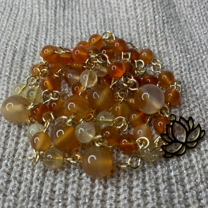 Sautoir « Feu de Joie »