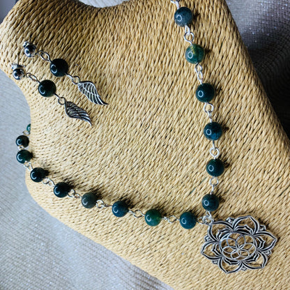 Parure « Jardin secret »