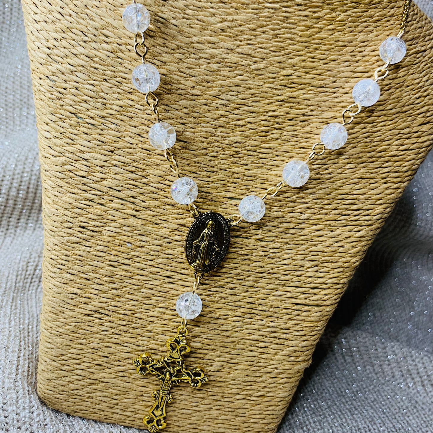 Collier Dizainier en Cristal de roche