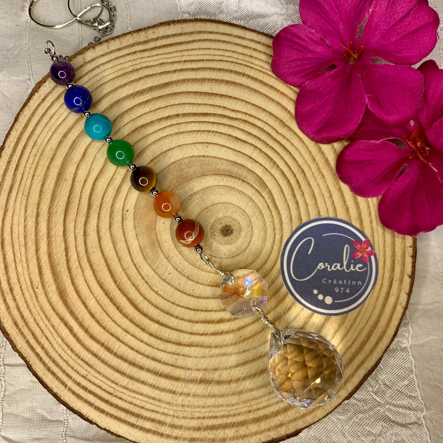 Mini attrape-soleil 7 chakras