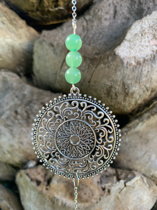 Attrape-soleil Aventurine Mandala