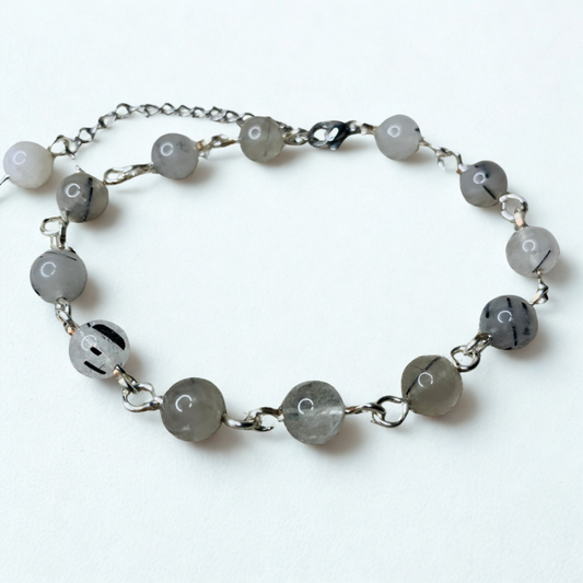 Bracelet « Aura cristalline »
